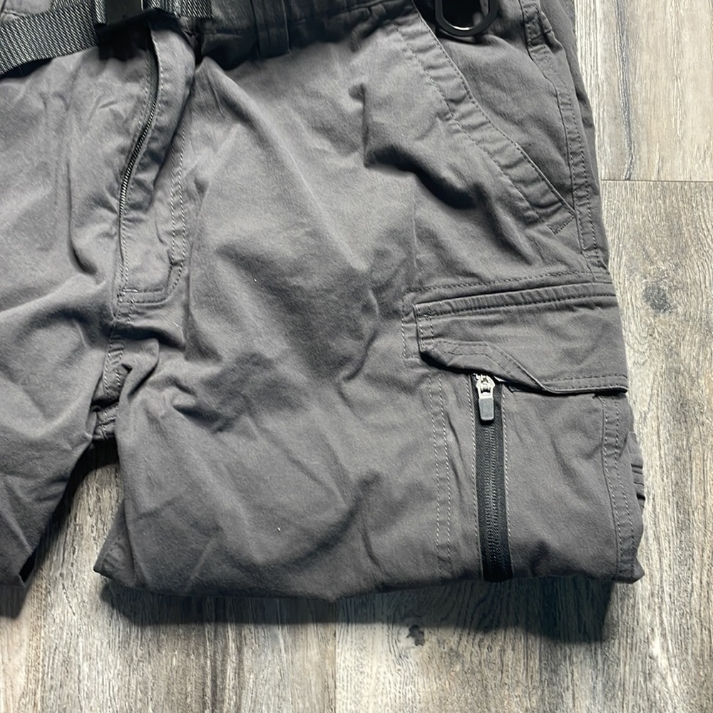 BC Clothing Men Lightweight Convertible Stretch Cargo Pants & Shorts, sz XXLx30 - Picture 5 of 11